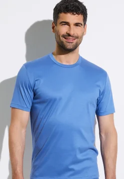 Zimmerli T-Shirts>Seaisland Shirtkurzarm-Blue