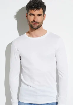 Zimmerli T-Shirts>Seaisland Shirtlangarm-White