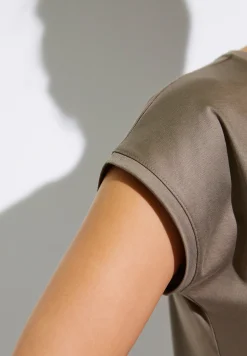 Zimmerli T-Shirts>Seaisland Shirtkurzarm-Moos