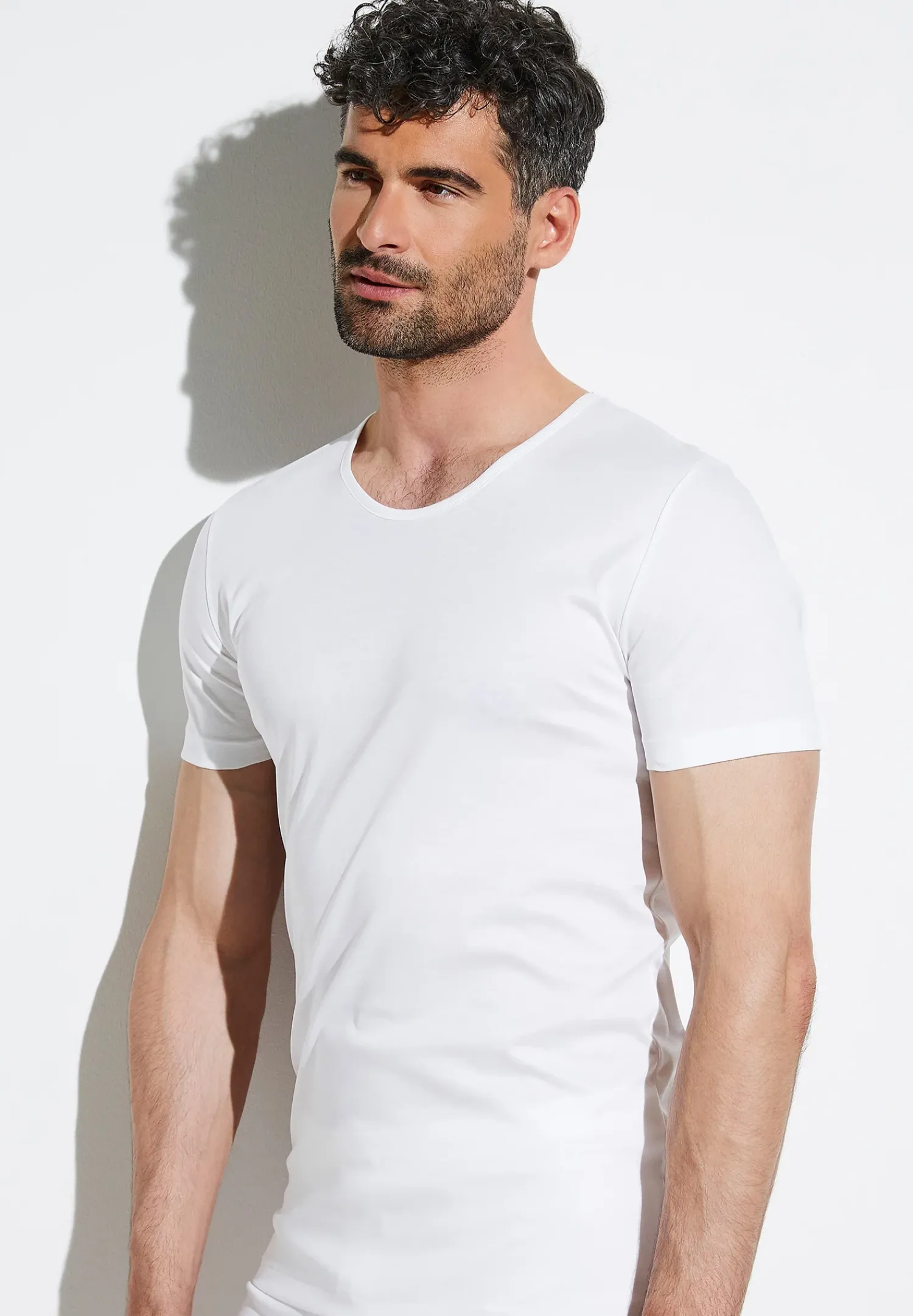 Zimmerli T-Shirts>Seaisland Shirtkurzarm-White