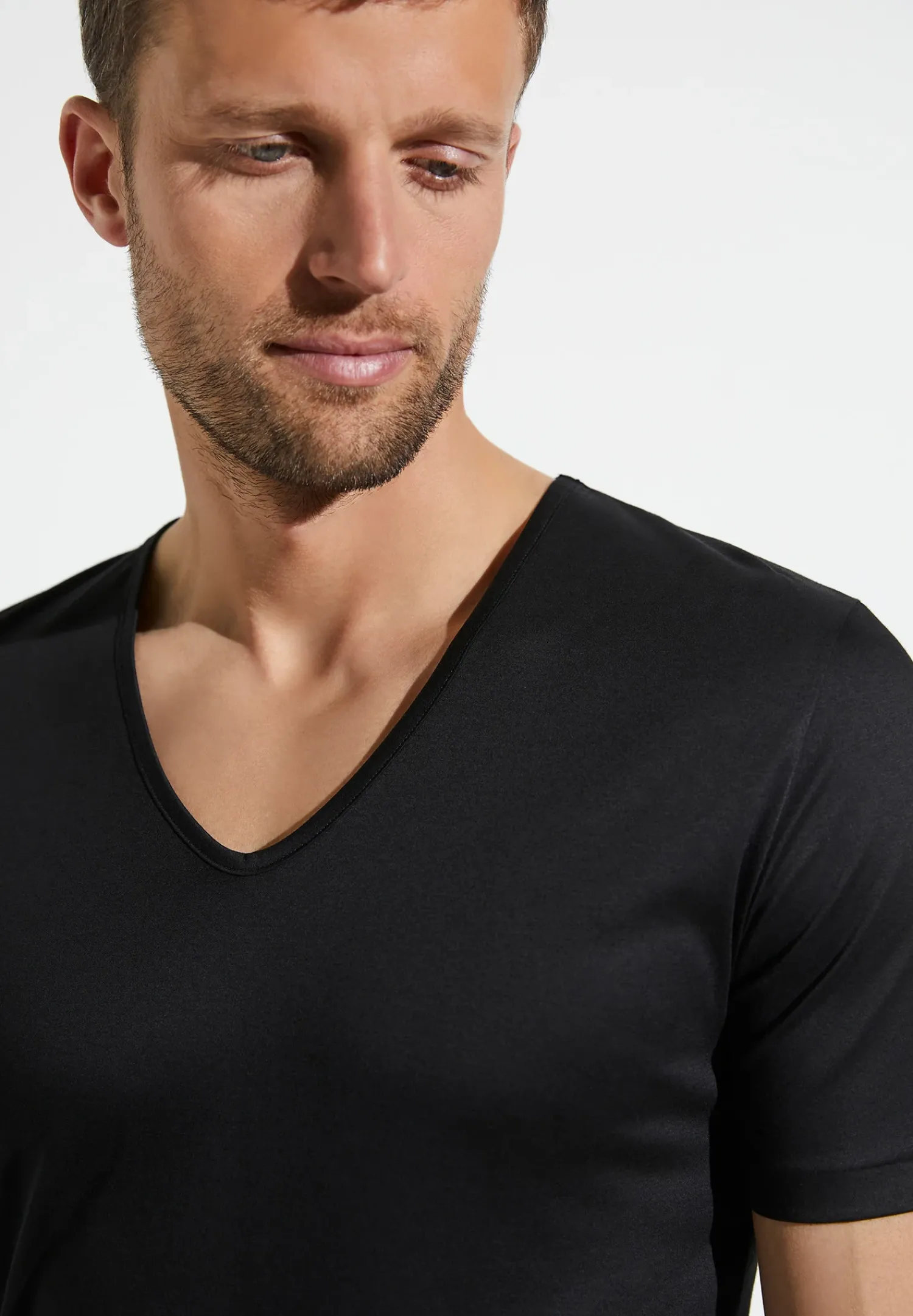 Zimmerli T-Shirts>Seaisland Shirtkurzarmv-Ausschnitt-Black