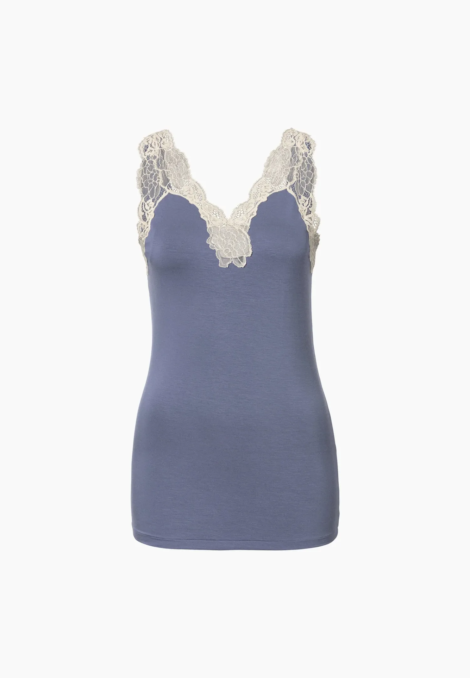 Zimmerli Tops>Sensualfashion Dustyblue