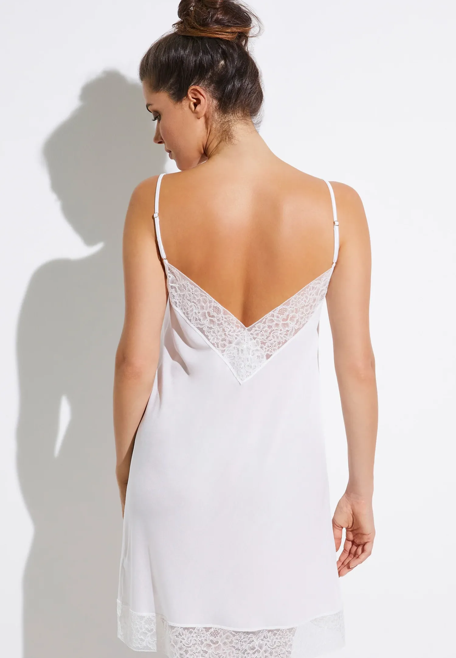 Zimmerli Nachthemden>Silkcharmeuse White