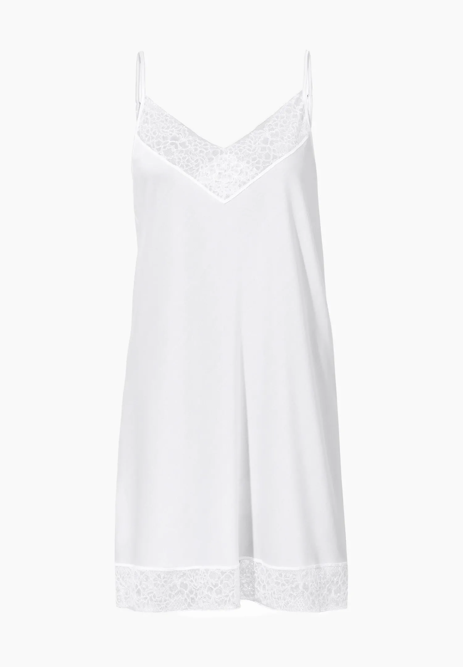 Zimmerli Nachthemden>Silkcharmeuse White
