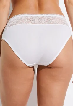 Zimmerli Slips>Silkcharmeuse White