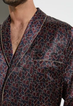 Zimmerli Morgenmäntel>Silknightwear Leaves