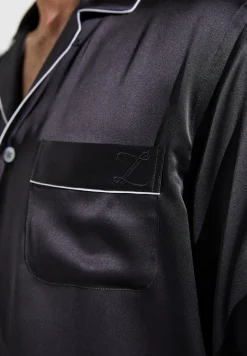 Zimmerli Pyjamas>Silknightwear Anthrazit