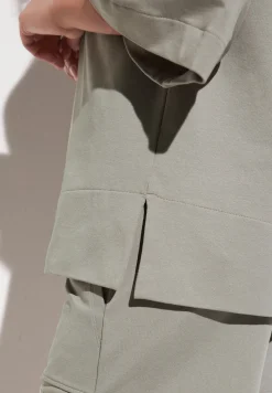 Zimmerli T-Shirts>Summerlounge Shirt3/4-Armel-Teak