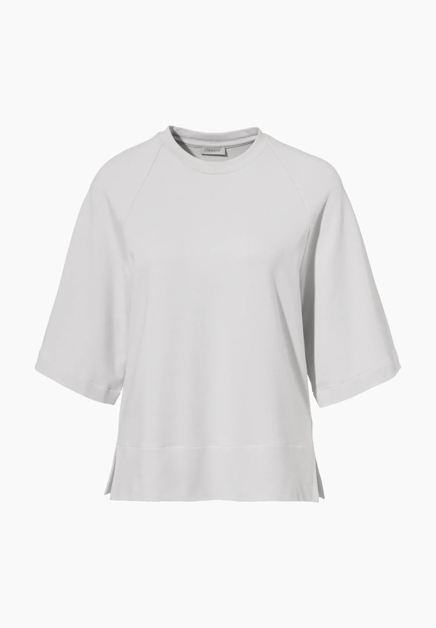 Zimmerli Pullover>Summerlounge Shirt3/4-Armel-Lightgrey