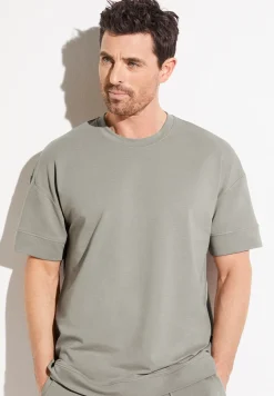 Zimmerli T-Shirts>Summerlounge Shirtkurzarm-Teak