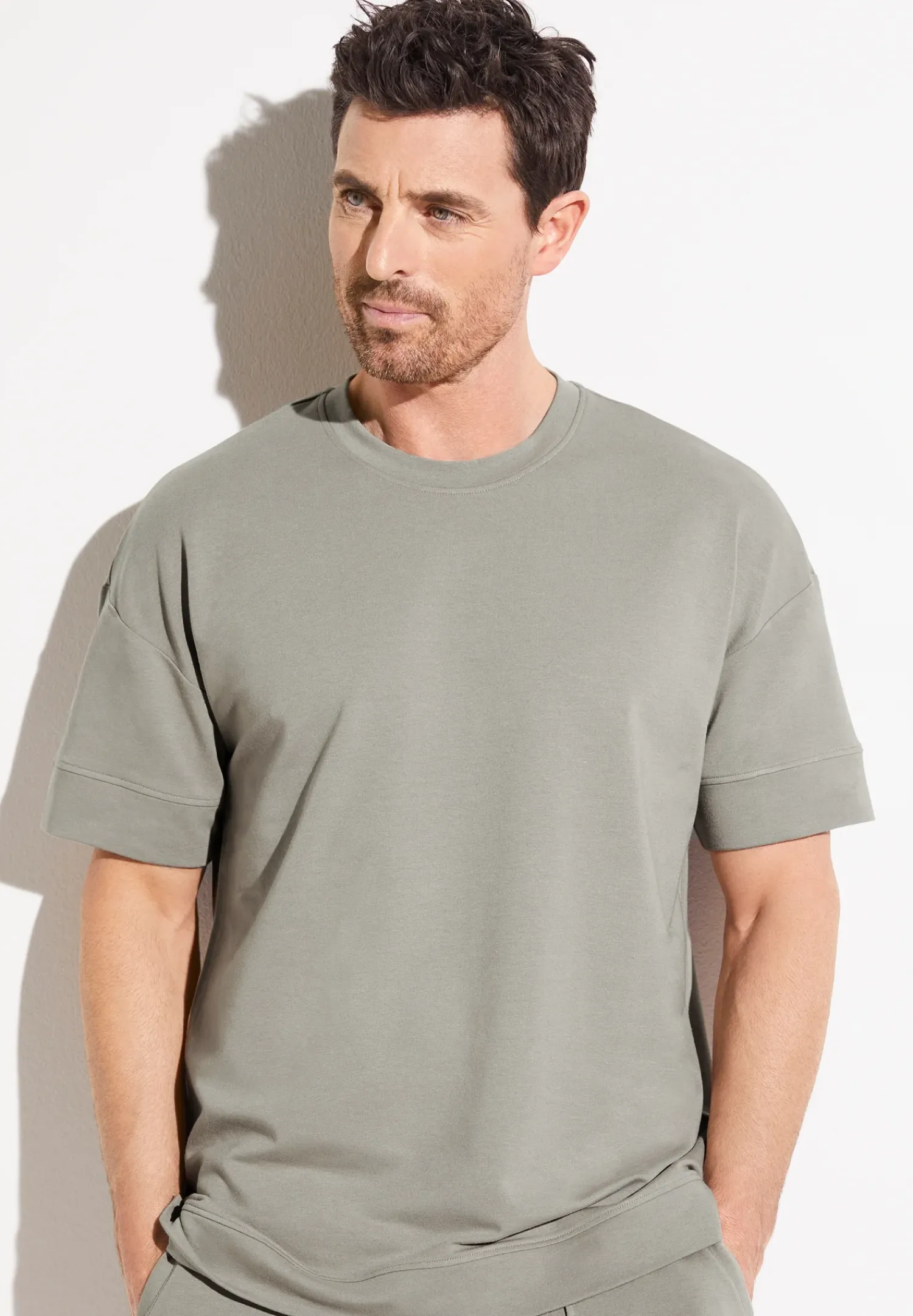 Zimmerli T-Shirts>Summerlounge Shirtkurzarm-Teak