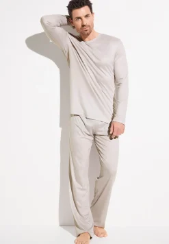 Zimmerli Pyjamas>Sustainableluxury Lightgrey