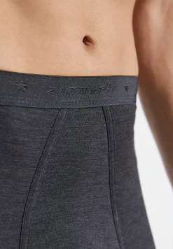 Zimmerli Lange Unterhosen>Wool&Silk Charcoal